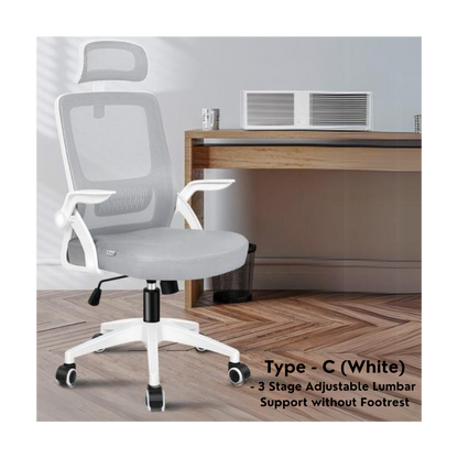 Ergonomic Mesh Desk Chair with Headrest