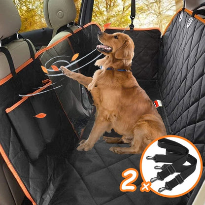 Durable Pet Car Seat Cover with Extra Cushion