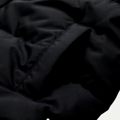 Warm Waterproof Men's Puffer Jacket with Hood