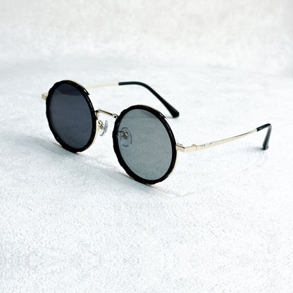 Men's Women's Round Polarized Shades - Adjustable Tint - Metal Frame