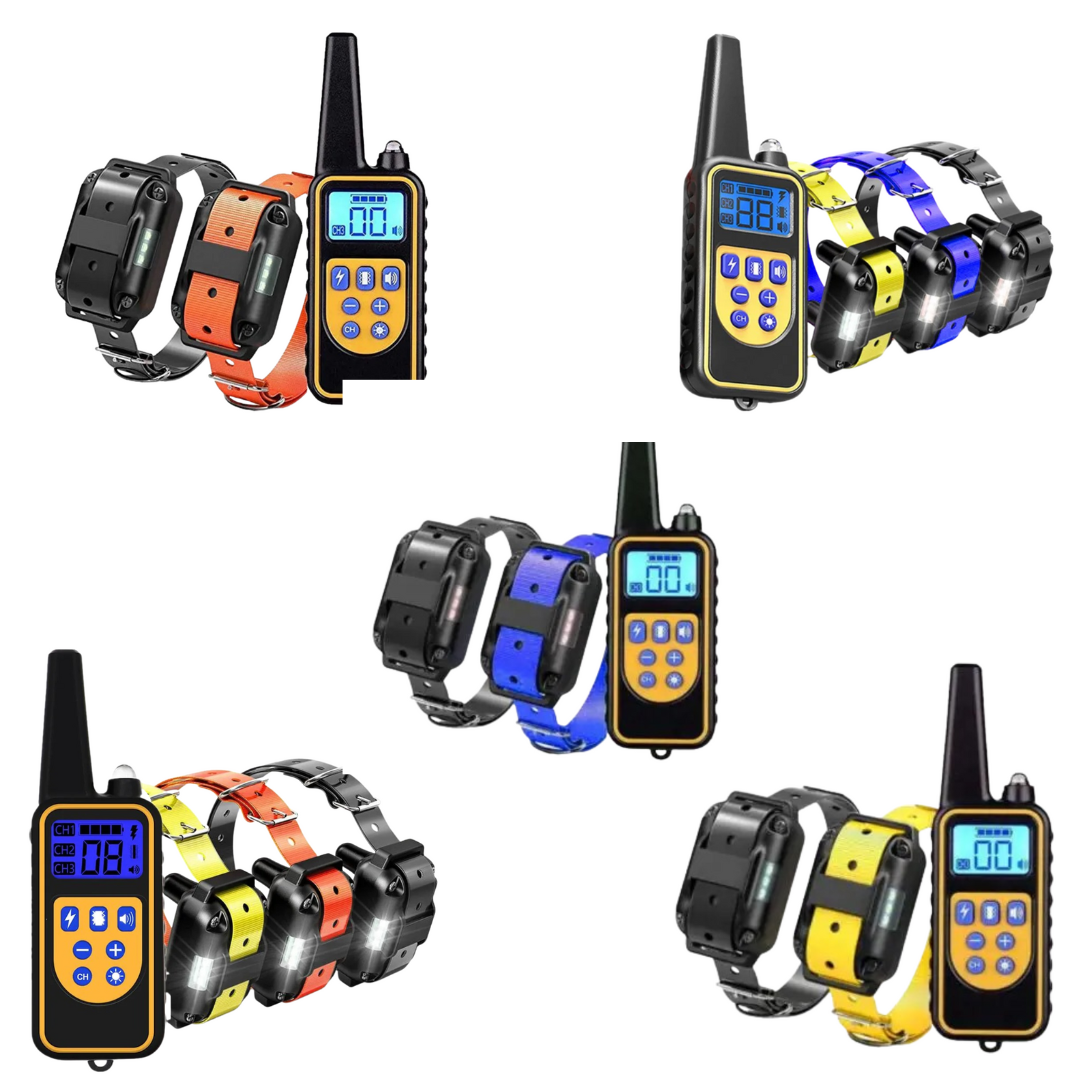 Waterproof Remote Dog Training Collar with Long Range Control