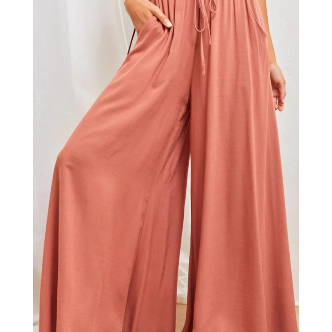 Comfortable Wide Leg Women's Pants