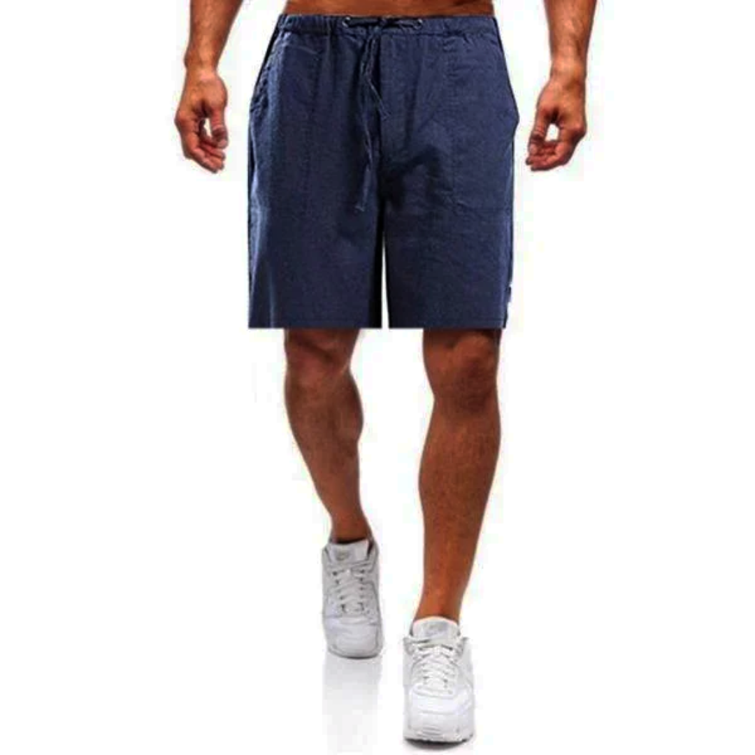 Elastic Waist Casual Shorts for Men