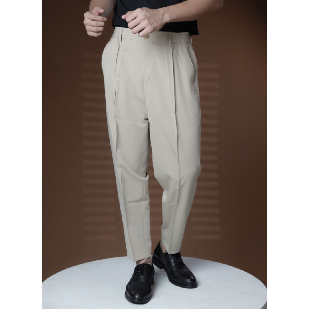 Classic Fit Men's Flat Front Pants