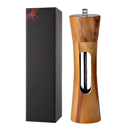 Classic Wooden Salt and Pepper Grinder Set