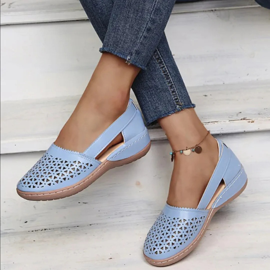 Comfortable Women's Summer Sandals Breathable Flat Shoes - Luxivelle