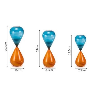 Classic Hourglass Sand Timer in 5, 15, 30, 60 Minutes