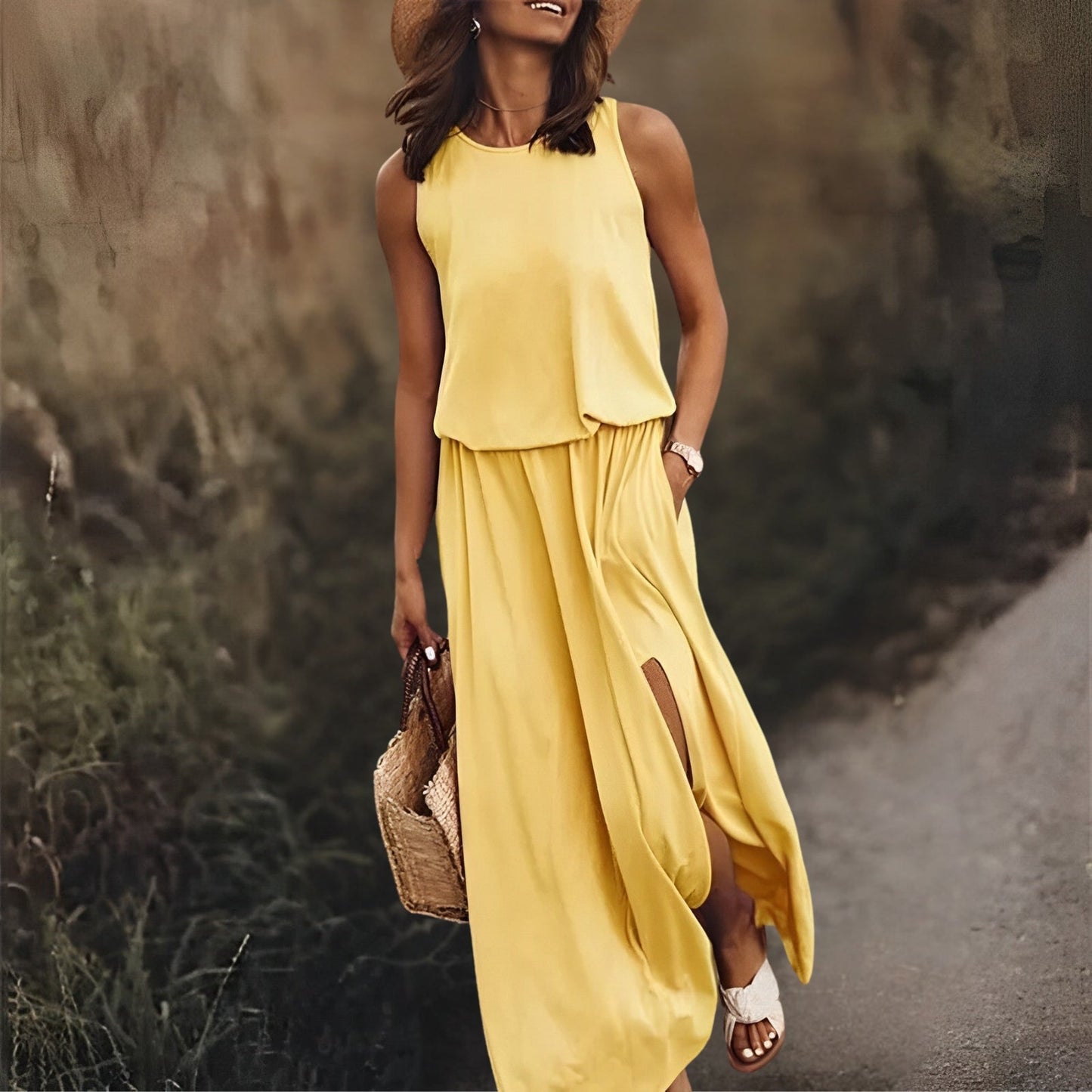 Variant image for Mia | Floral Maxi Dress-33