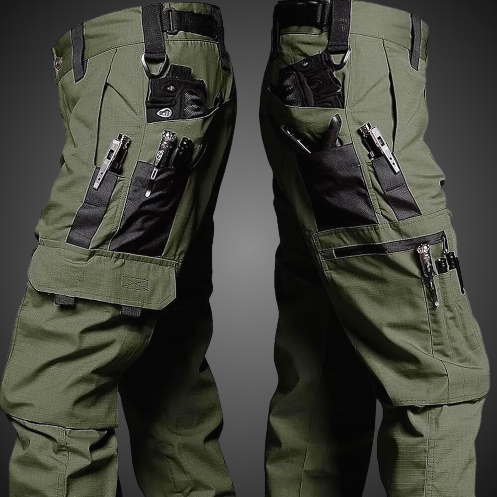 Men's Tactical Cargo Pants with Multiple Pockets