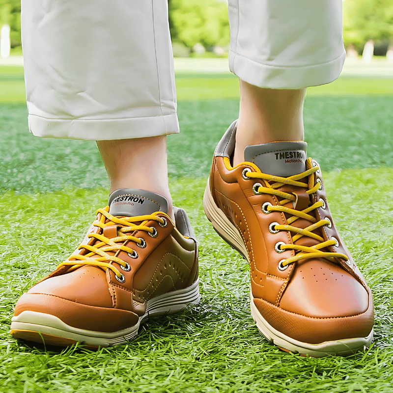 Men's Spike Golf Shoes with Sporty Style