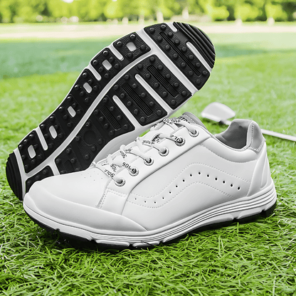 Men's Spike Golf Shoes with Sporty Style