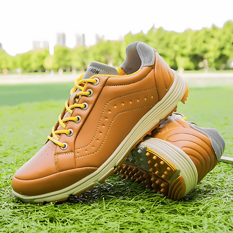 Men's Spike Golf Shoes with Sporty Style