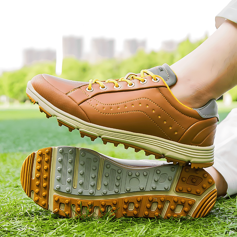 Men's Spike Golf Shoes with Sporty Style