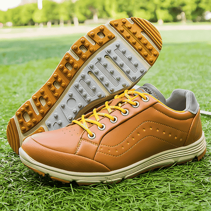 Men's Spike Golf Shoes with Sporty Style