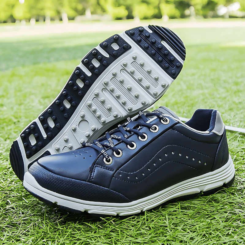 Men's Spike Golf Shoes with Sporty Style