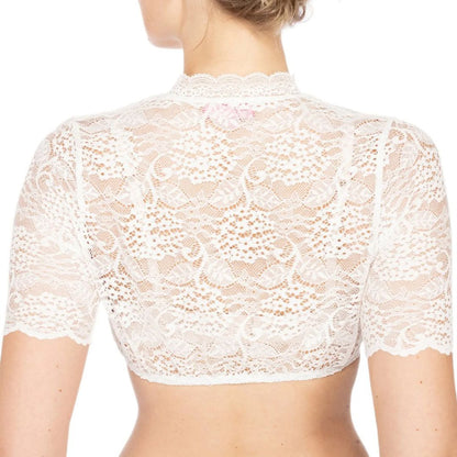 Dirndl Blouse - Plus Size Oversized Lace Design-3