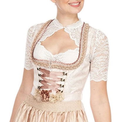 Dirndl Blouse - Plus Size Oversized Lace Design-5
