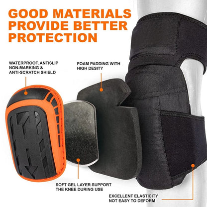 Durable Extra Support Knee Pads for Work and Play