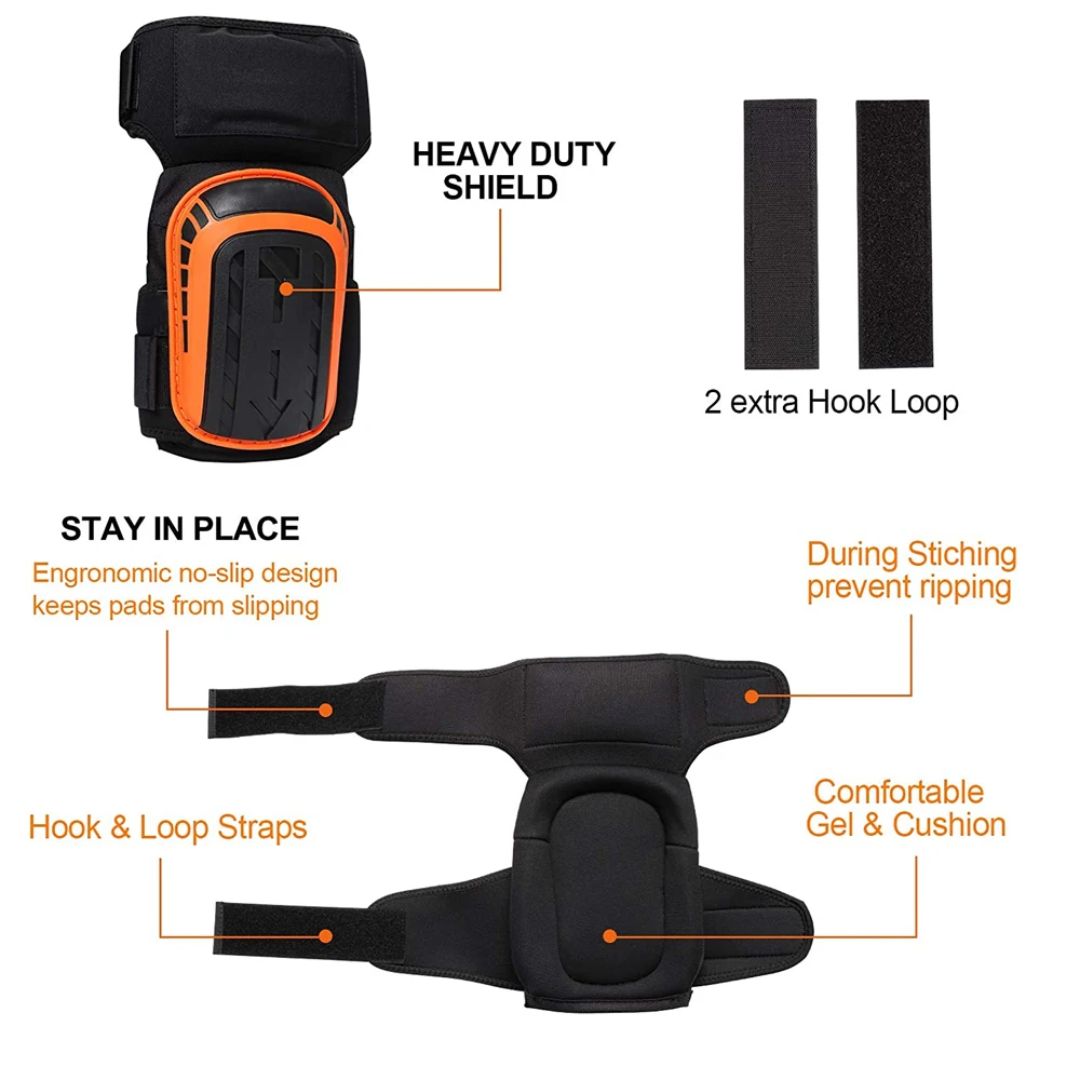 Durable Extra Support Knee Pads for Work and Play