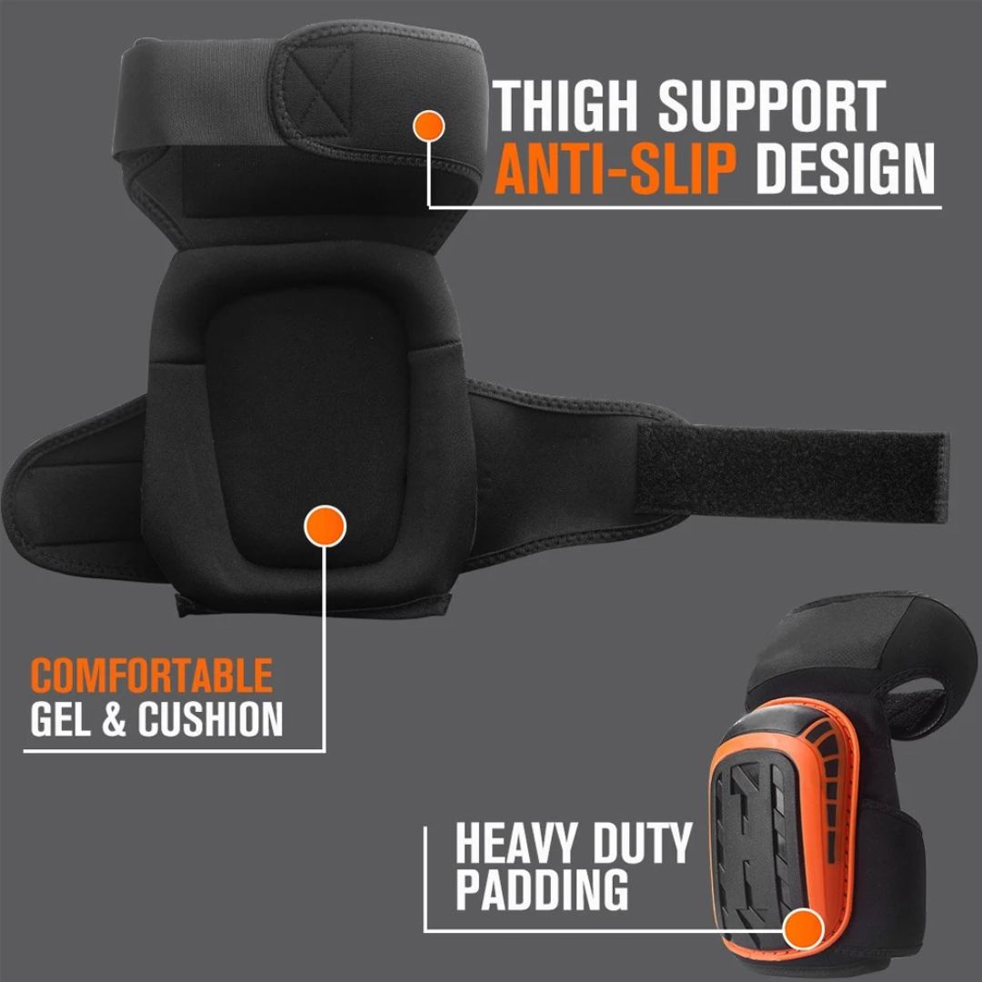 Durable Extra Support Knee Pads for Work and Play
