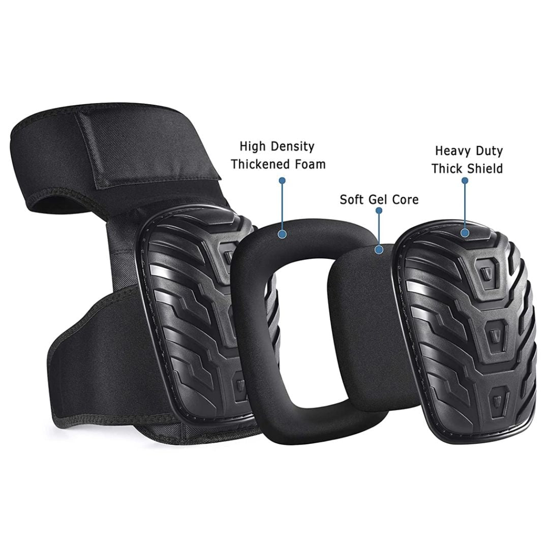 Durable Extra Support Knee Pads for Work and Play