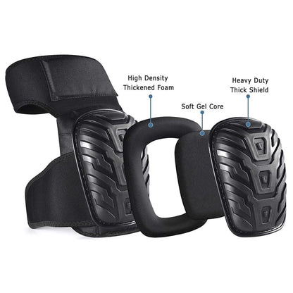 Durable Extra Support Knee Pads for Work and Play