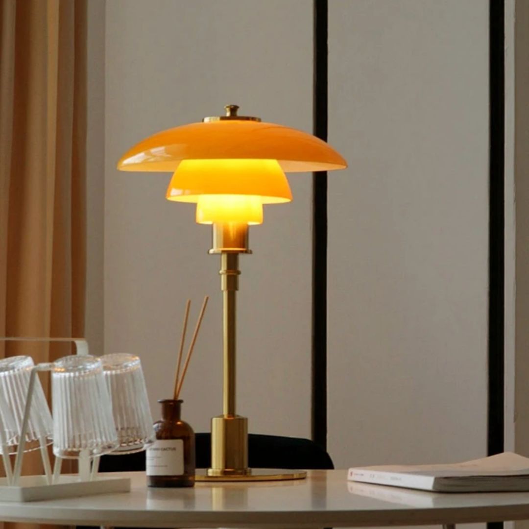 Simple Chic Glass LED Table Light