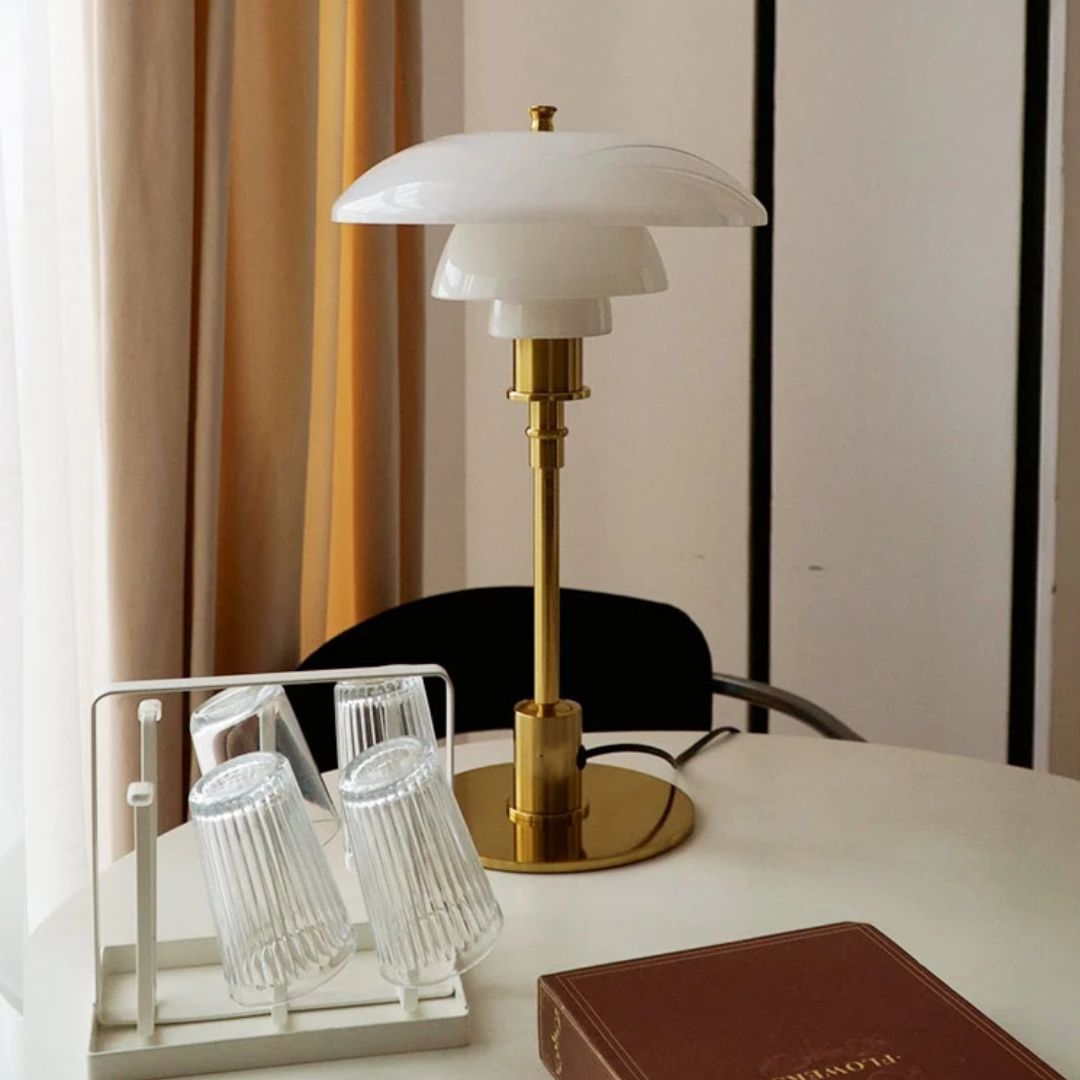 Simple Chic Glass LED Table Light