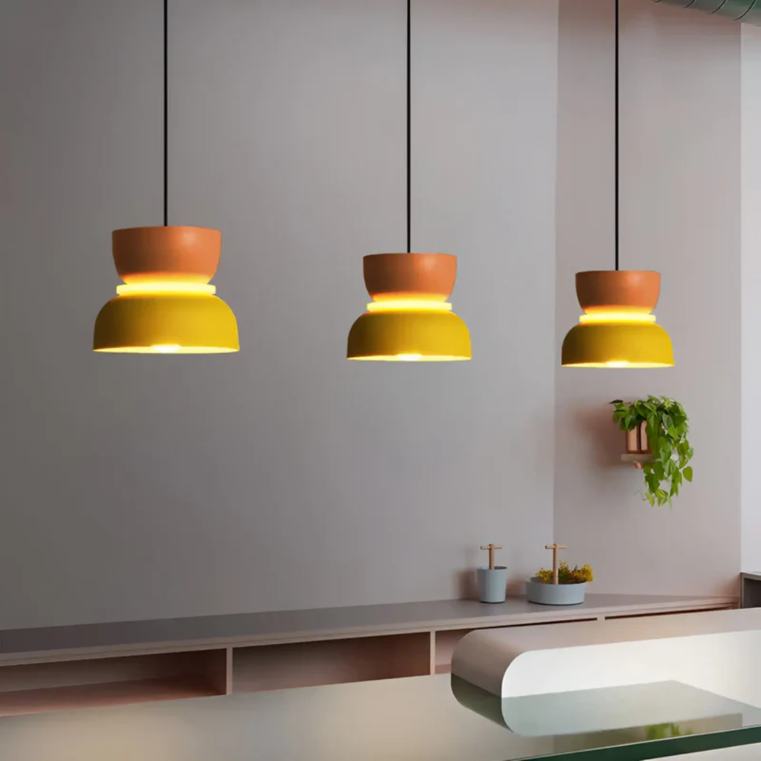 Bright Colourful Macaron Pendant Lamp