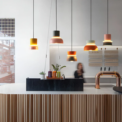 Bright Colourful Macaron Pendant Lamp