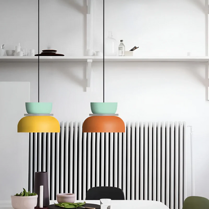 Bright Colourful Macaron Pendant Lamp