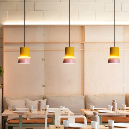 Bright Colourful Macaron Pendant Lamp