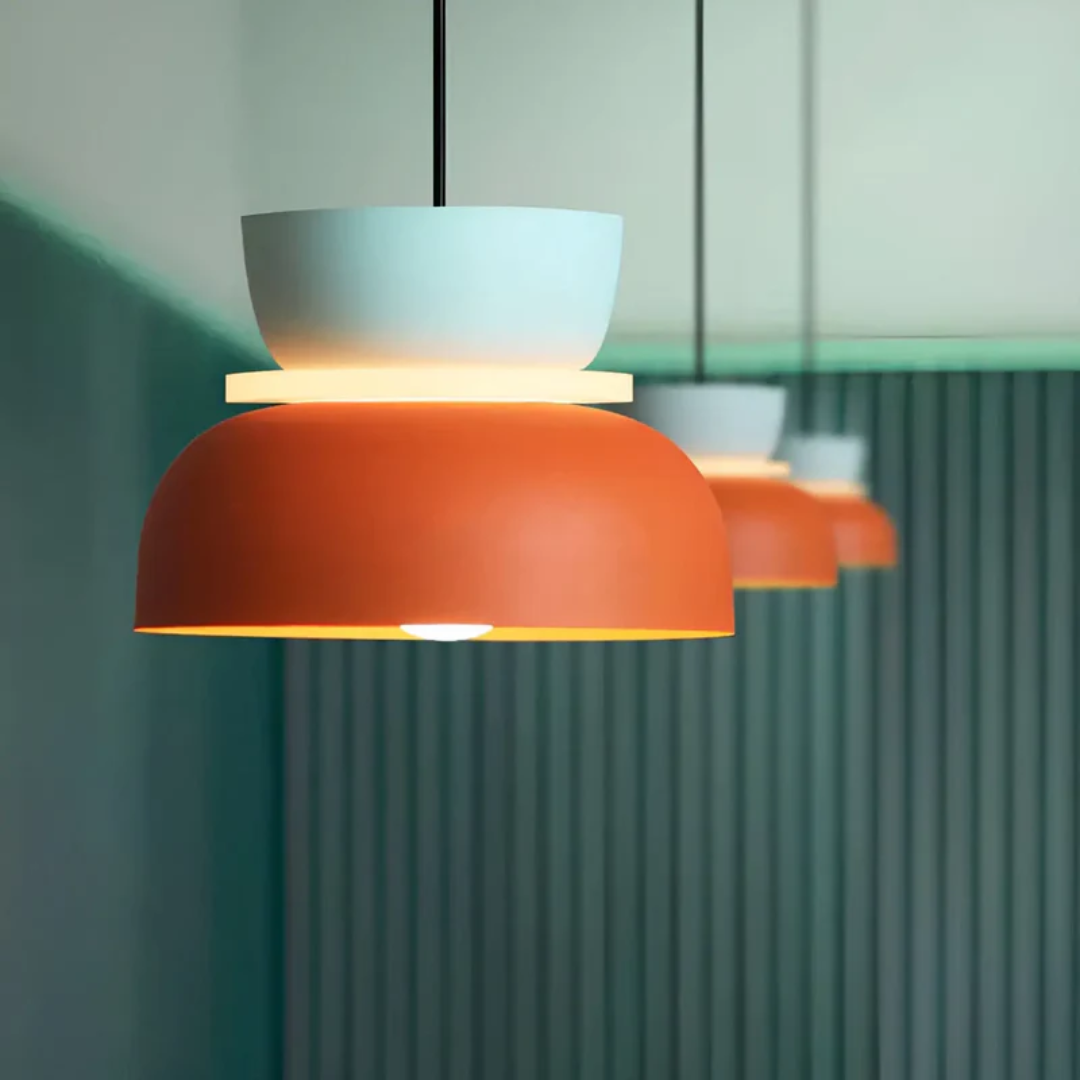 Bright Colourful Macaron Pendant Lamp