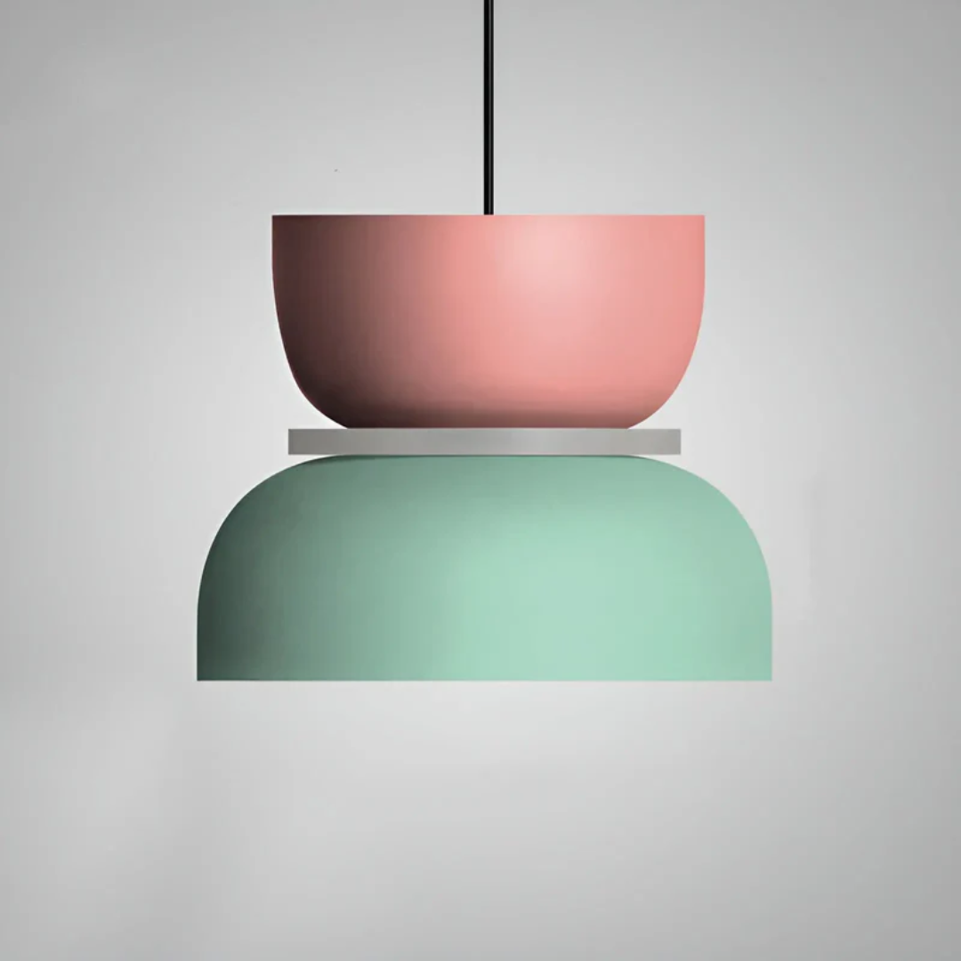 Bright Colourful Macaron Pendant Lamp