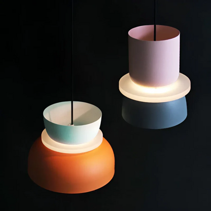 Bright Colourful Macaron Pendant Lamp