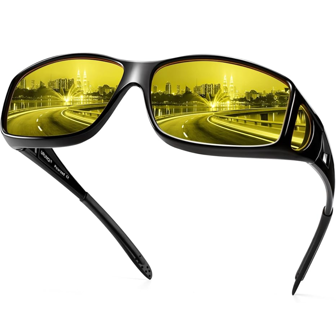 Polarized Night Driving Glasses - Anti Glare Safety Eyewear