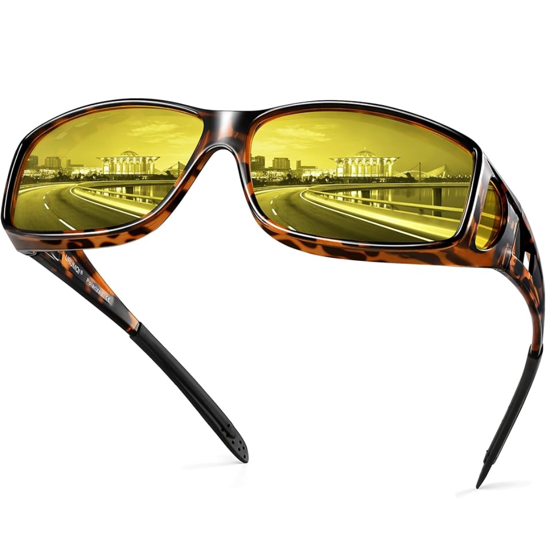 Polarized Night Driving Glasses - Anti Glare Safety Eyewear