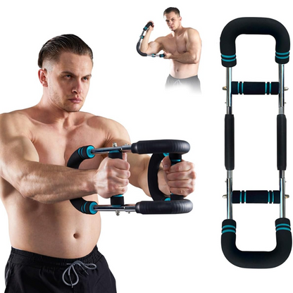 Compact Arm Trainer – Adjustable Fitness Bar for Home Workout - Luxivelle