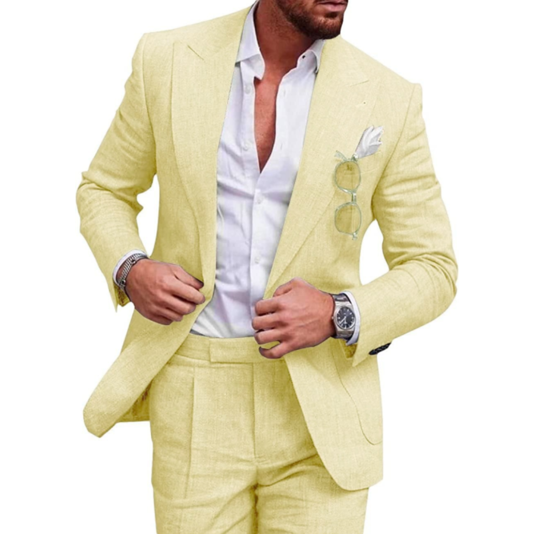 Vintage Flair | Wedding Guest Suit Set 5