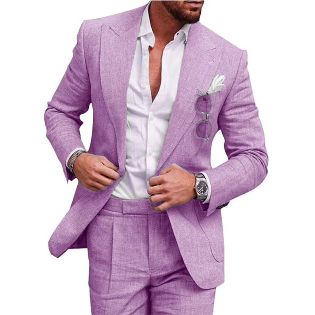 Vintage Flair | Wedding Guest Suit Set 3