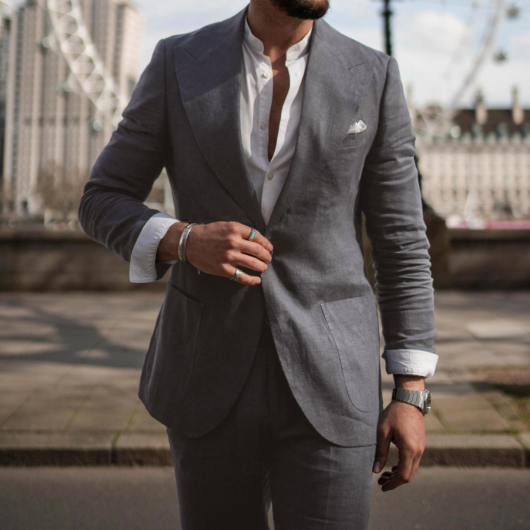 Vintage Flair | Wedding Guest Suit Set 2
