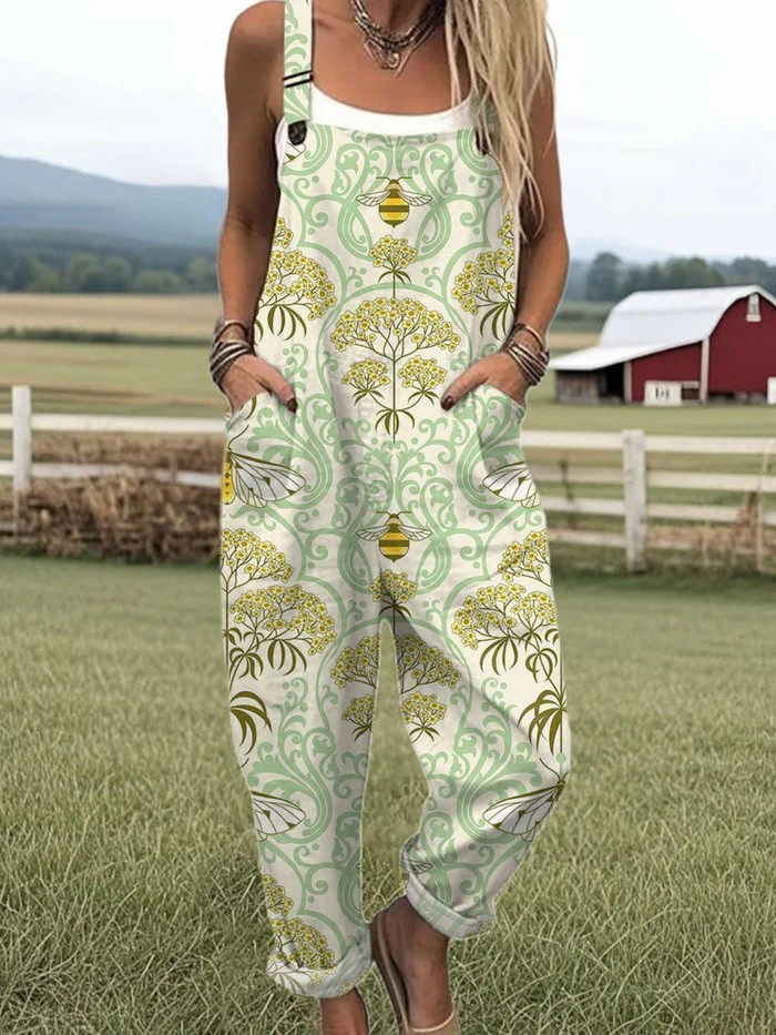 Floral Summer Jumpsuit - Luxivelle