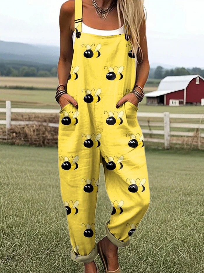 Comfy Floral Women's Jumpsuit - Luxivelle