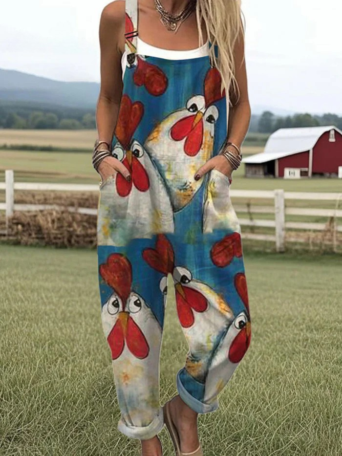 Adorable Chicken Jumpsuit - Luxivelle