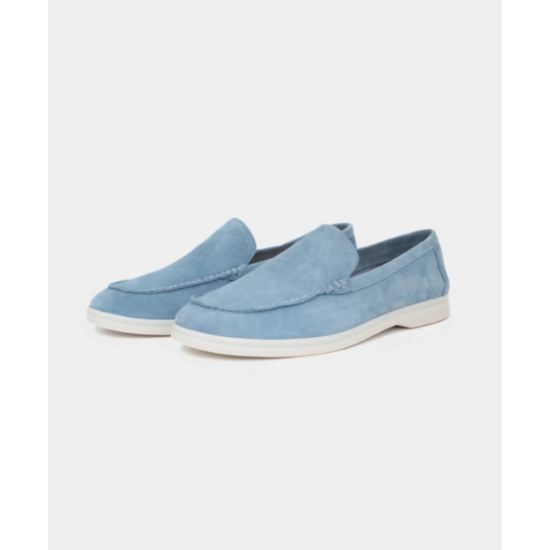 Classic Leather Slip On Shoes