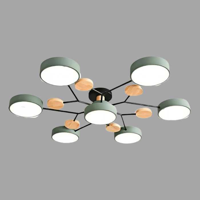 Simple LED Ceiling Light - Warm White Modern Design - Luxivelle