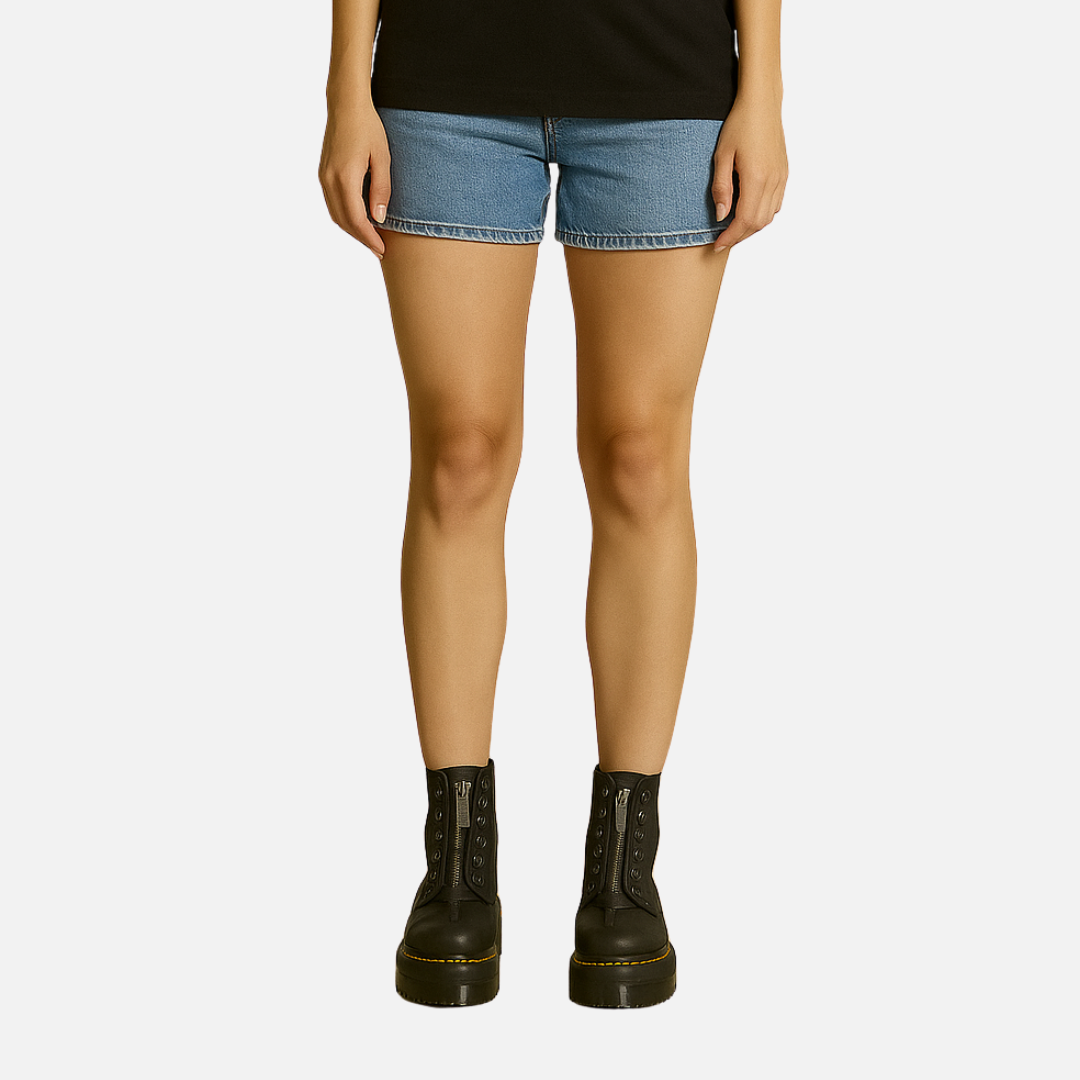 Women's Platform Boots Leather