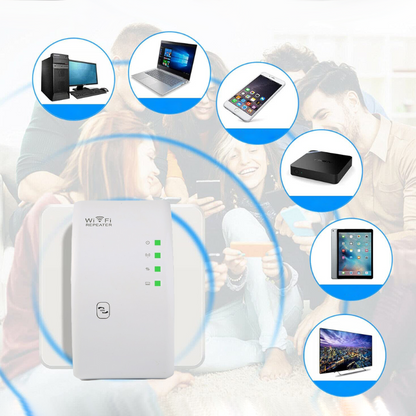 Compact WiFi Range Extender – Reliable Home Internet Booster