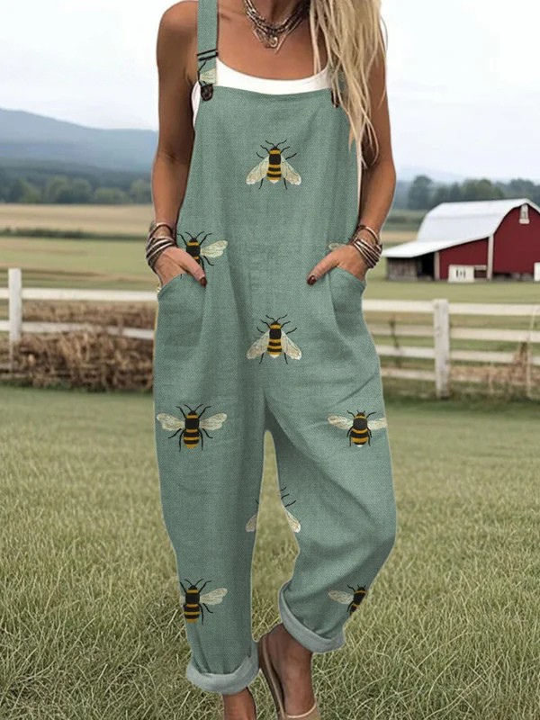 Floral Outdoor Women's Jumpsuit - Luxivelle