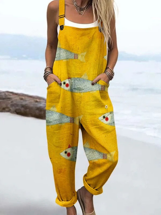 Bright Beach Women's Jumpsuit - Luxivelle